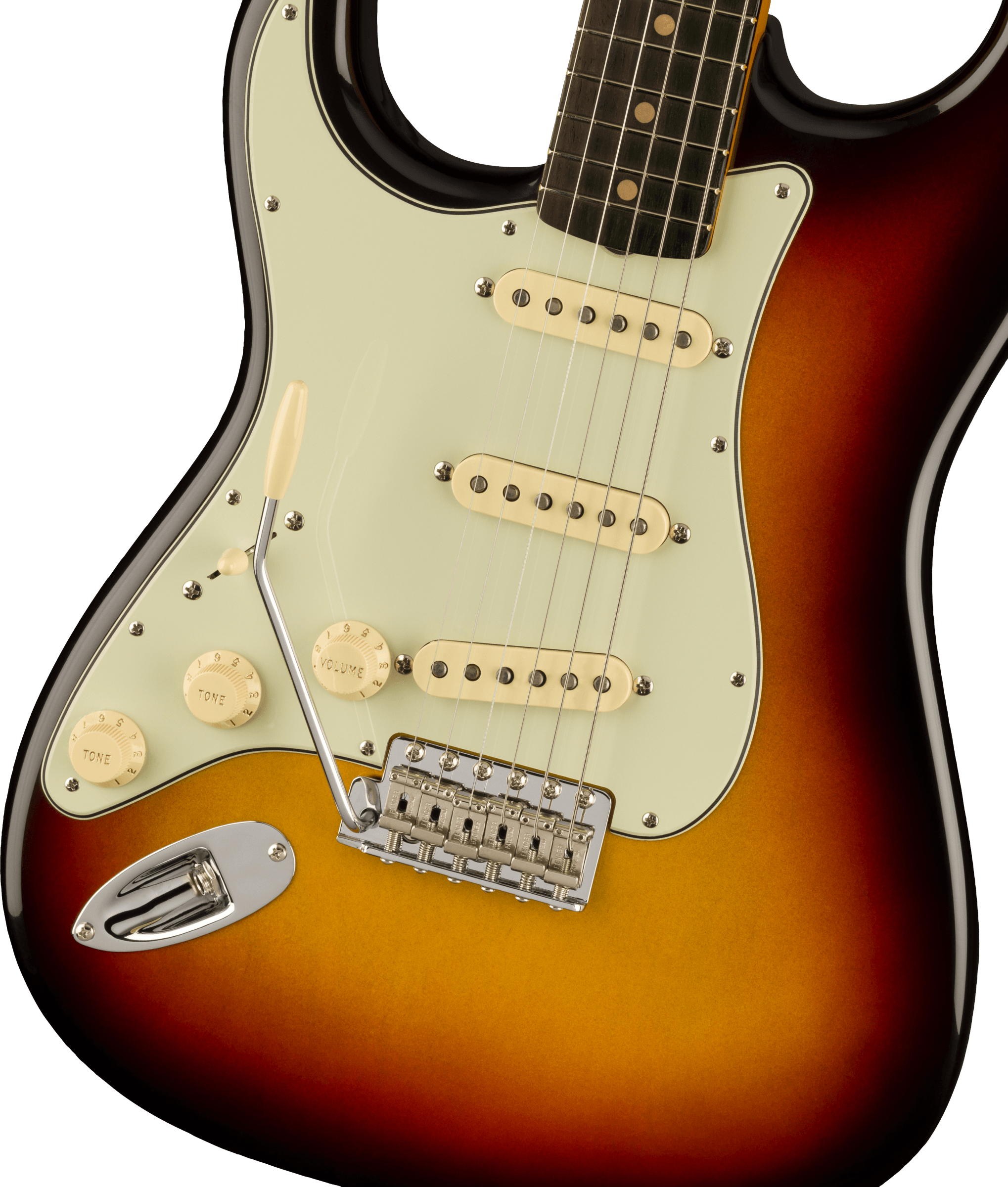 American Vintage II 1961 Stratocaster Left-Hand 3-Color Sunburst