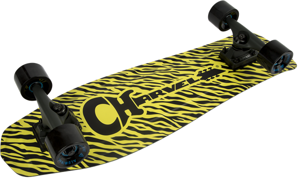 Yellow Bengal Skateboard by Aluminati