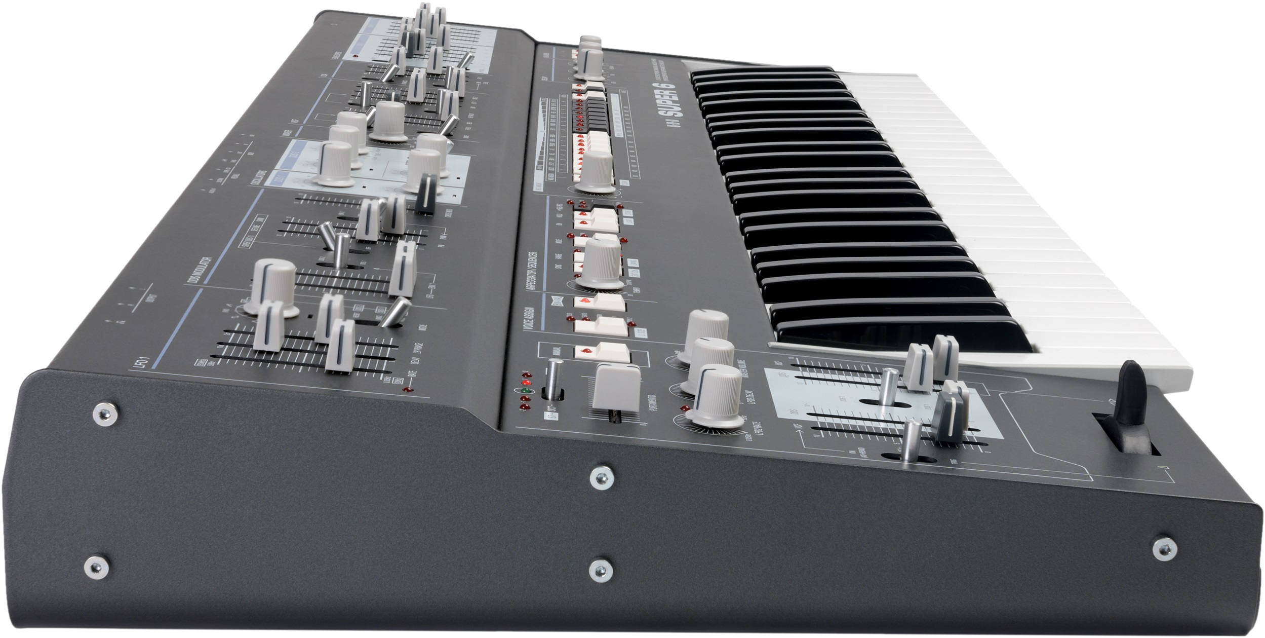 Super 6 Keyboard black B-Ware