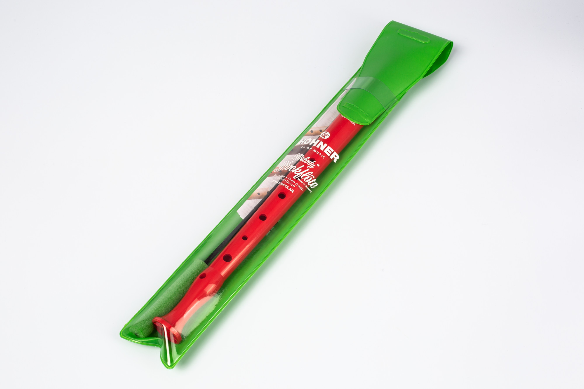 Melody Line Blockflöte deutsch, rot