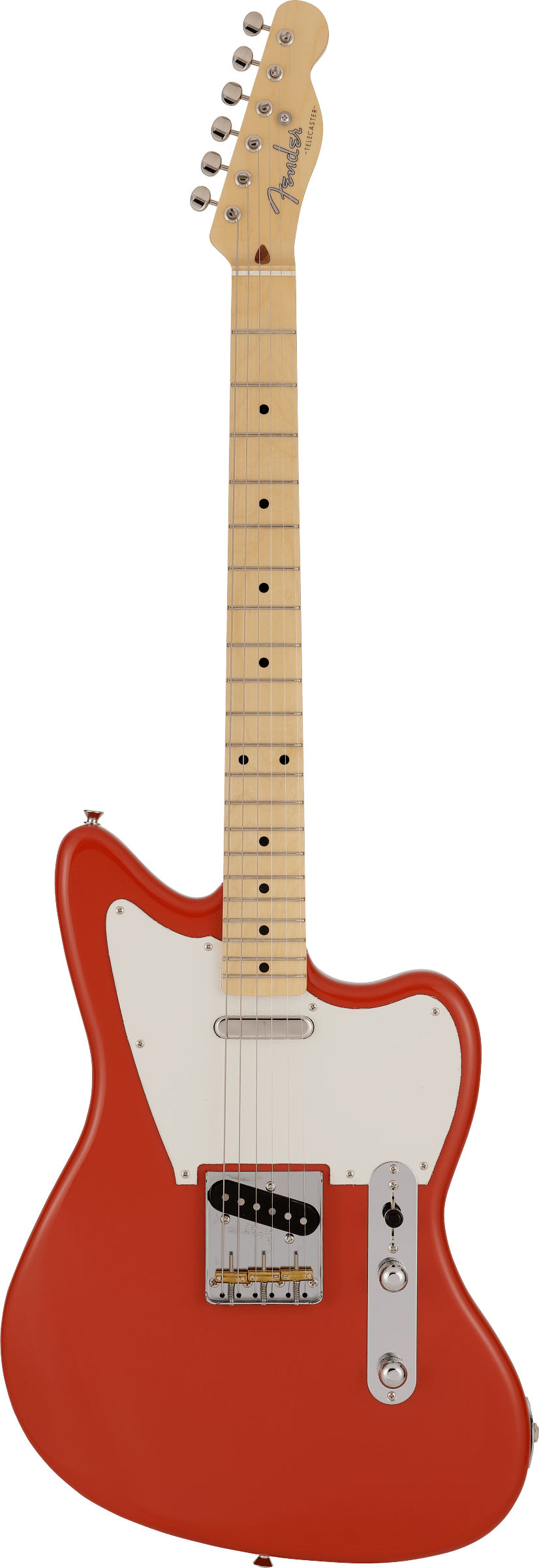 Made in Japan Offset Telecaster, Fiesta Red, MN