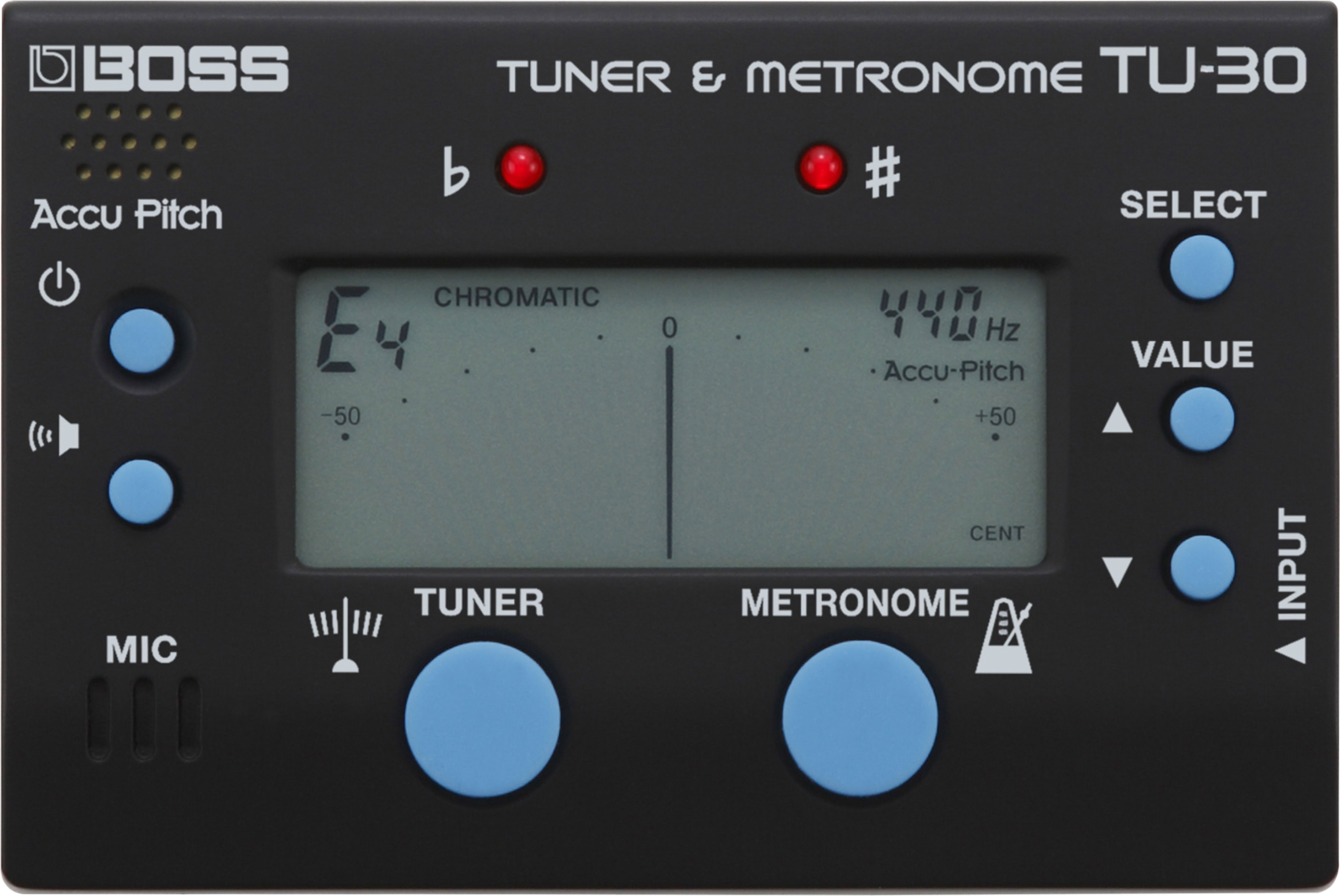 TU-30 Stimmgerät und Metronom