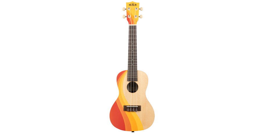 Surf Series Swell Concert Ukulele, with Bag (UB-C) Swell Surfboard