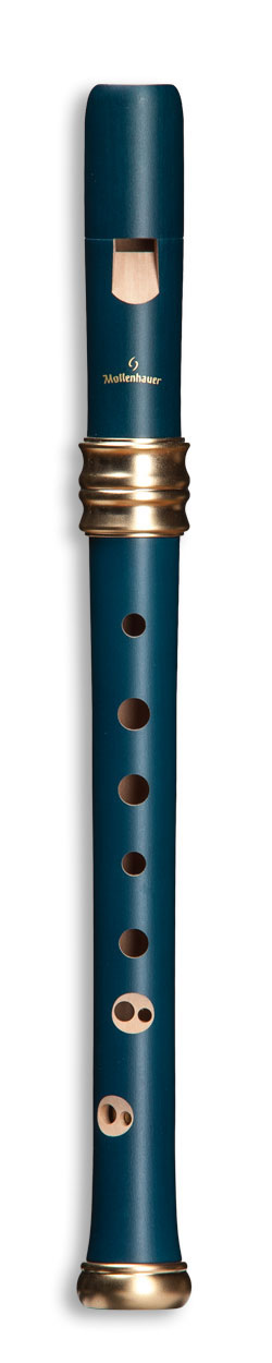 4119B Traumflöte Sopran, blau, Doppelloch 4119B Traumflöte Sopran, blau, Doppelloch