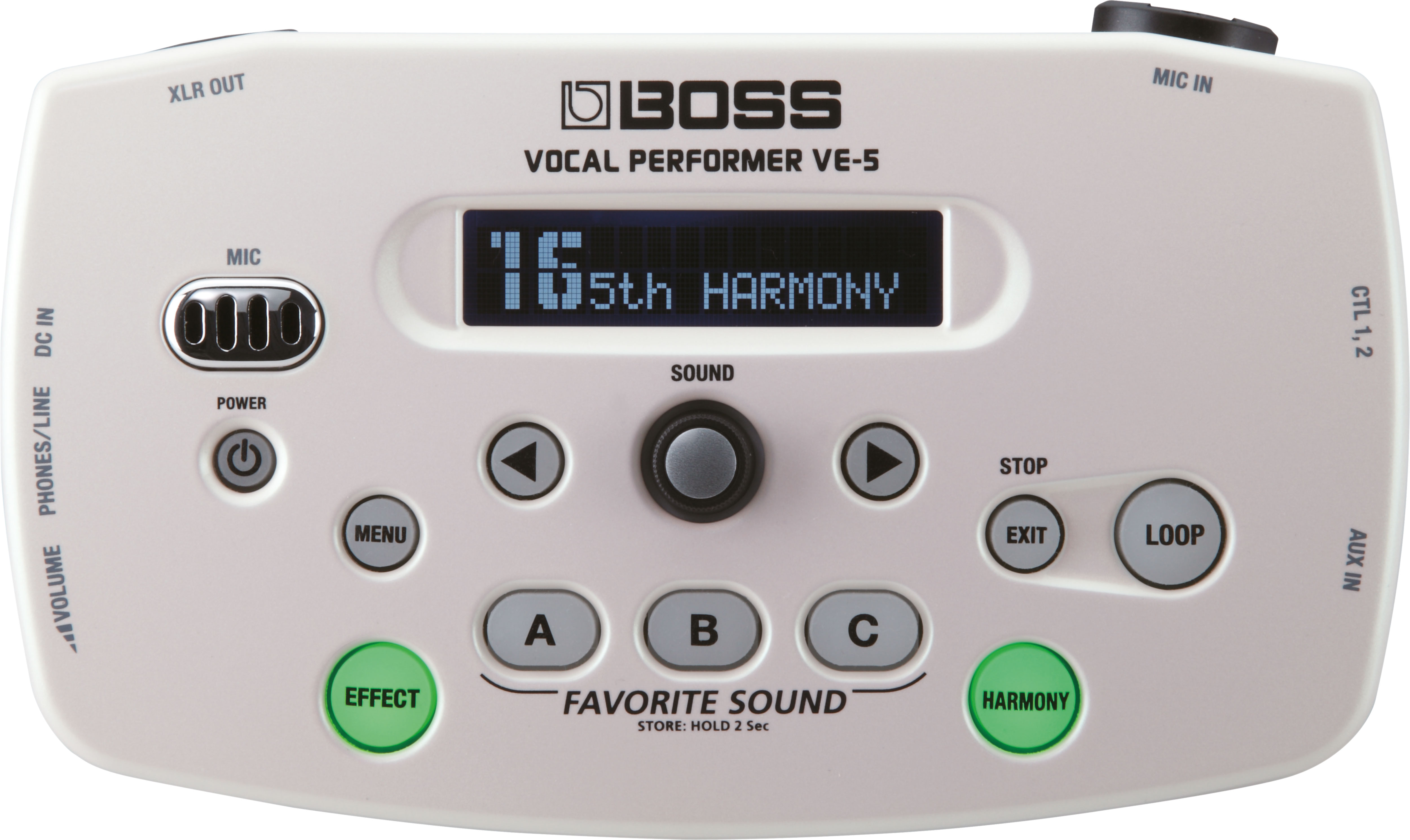 VE-5-WH Vocal Performer Weiß