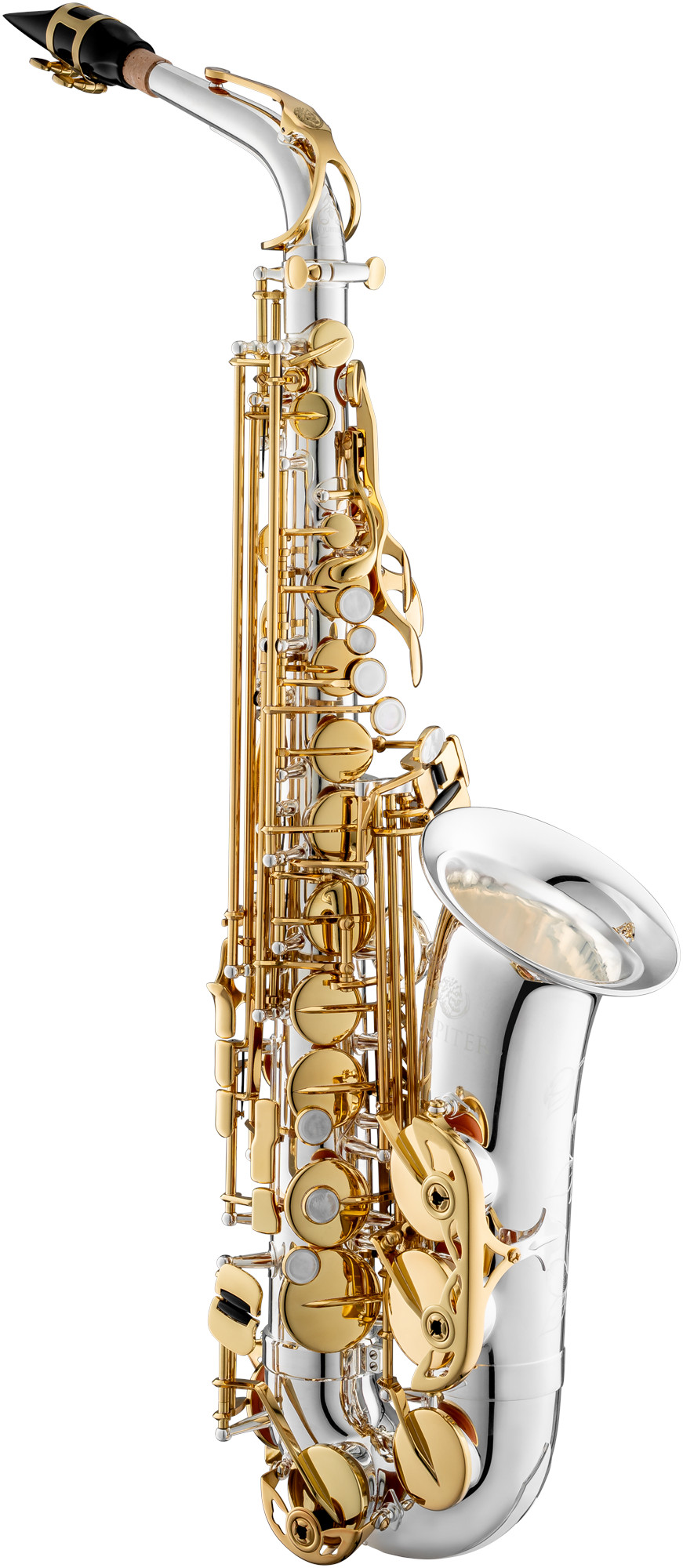 JAS1150SGQ Altsaxophon Korpus versilbert