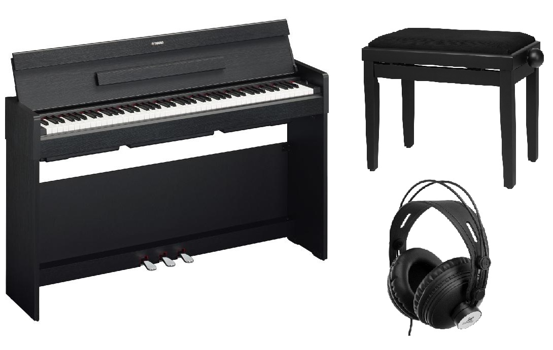 YDP-S35 B Schwarz SET inkl. Pianobank, Kopfhörer