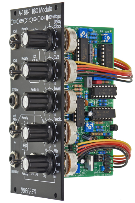 A-188-1AV Vintage Edition BBD Modul 512 stages A-188-1AV Vintage Edition BBD Modul 512 stages