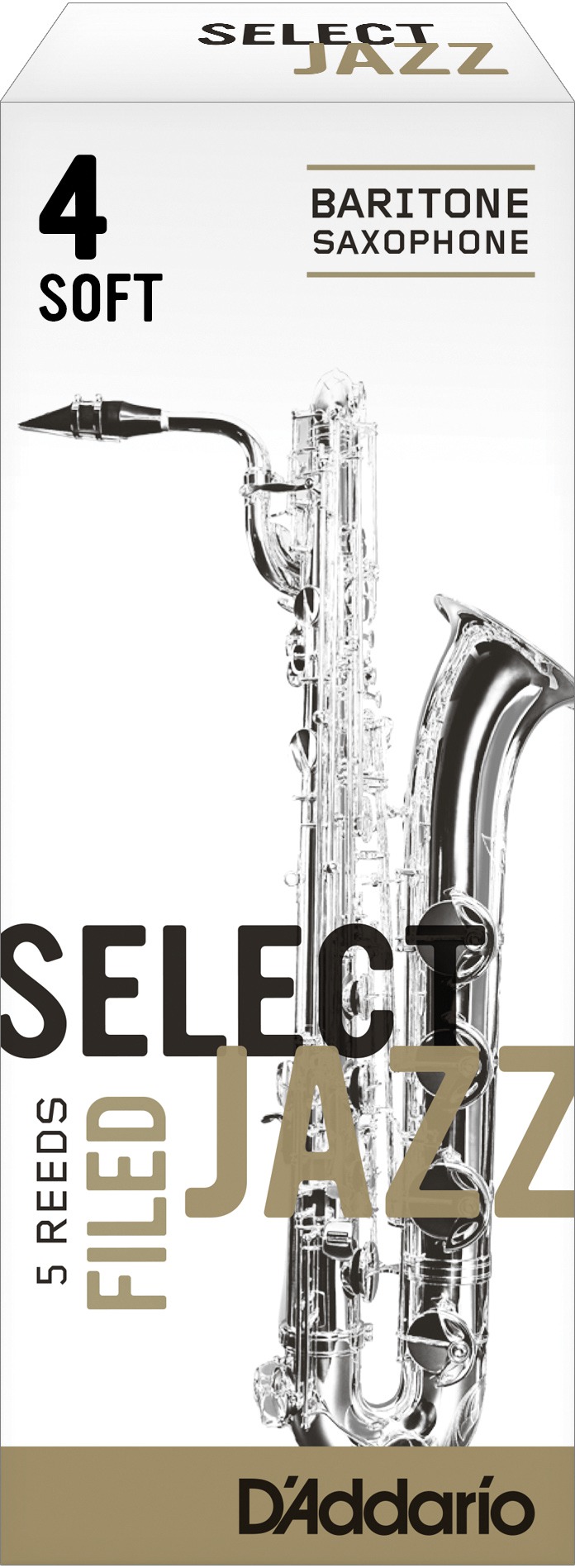 Jazz Select Organic Bariton filed 4S 5er Packung