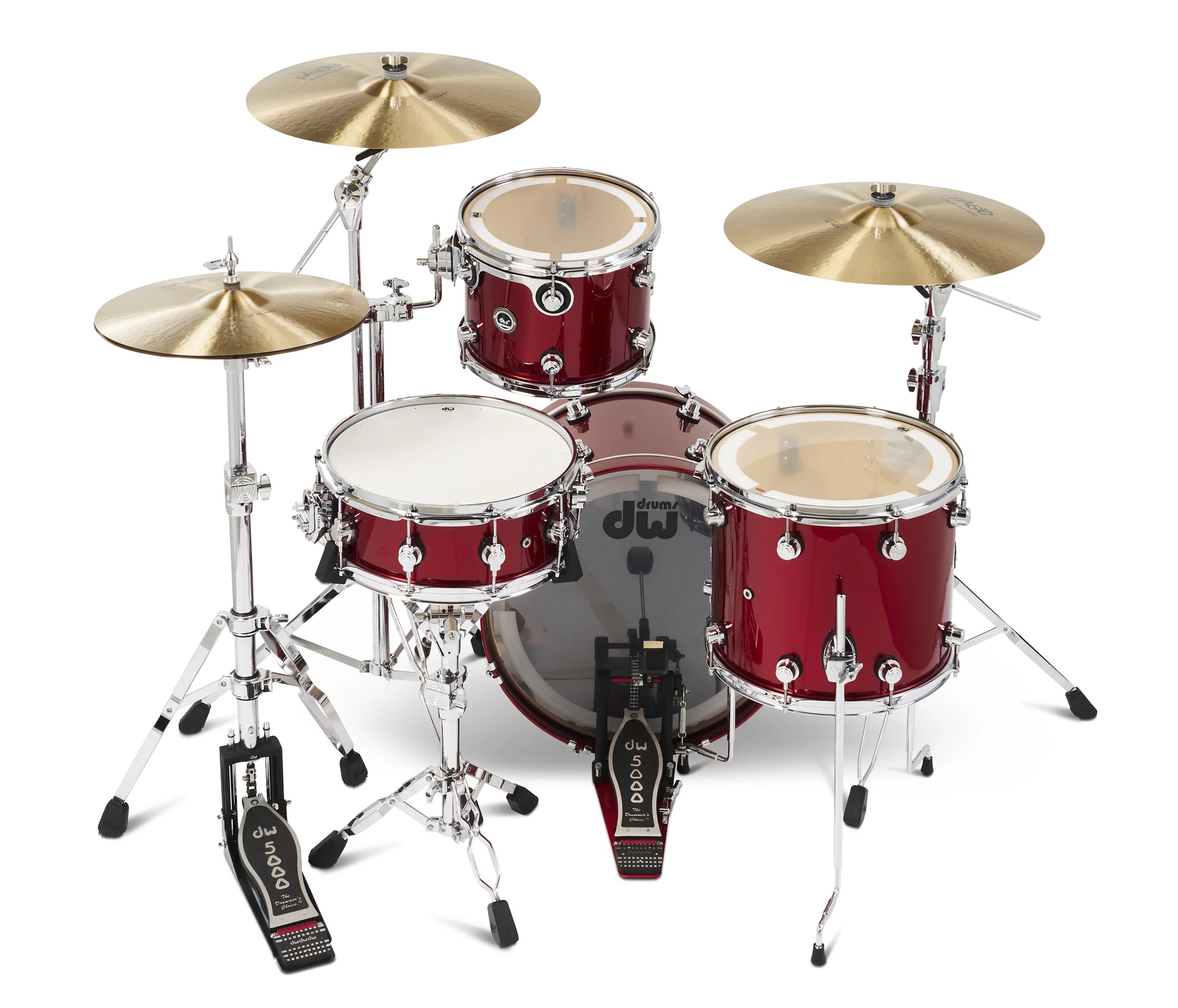 DWe 4-tlg Set/3-tlg Becken Set/5-tlg Hardware Midnight Blue Metallic / Black Cherry Metallic DWe 4-tlg Set/3-tlg Becken Set/5-tlg Hardware Midnight Blue Metallic / Black Cherry Metallic