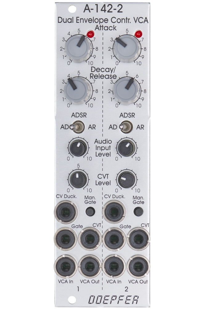 A-142-2 Dual Envelope Controlled VCA A-142-2 Dual Envelope Controlled VCA