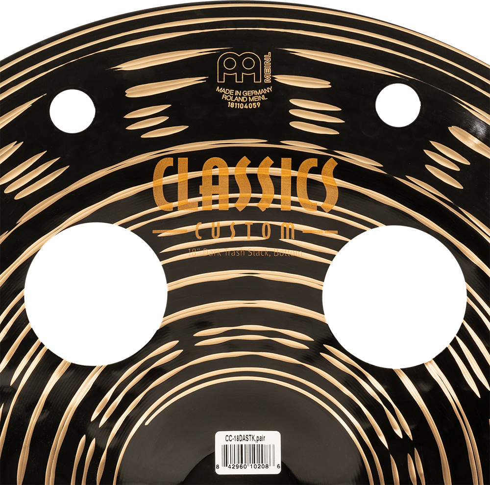 CC-18DASTK Classics Custom Dark 18" Trash Stack CC-18DASTK Classics Custom Dark 18" Trash Stack