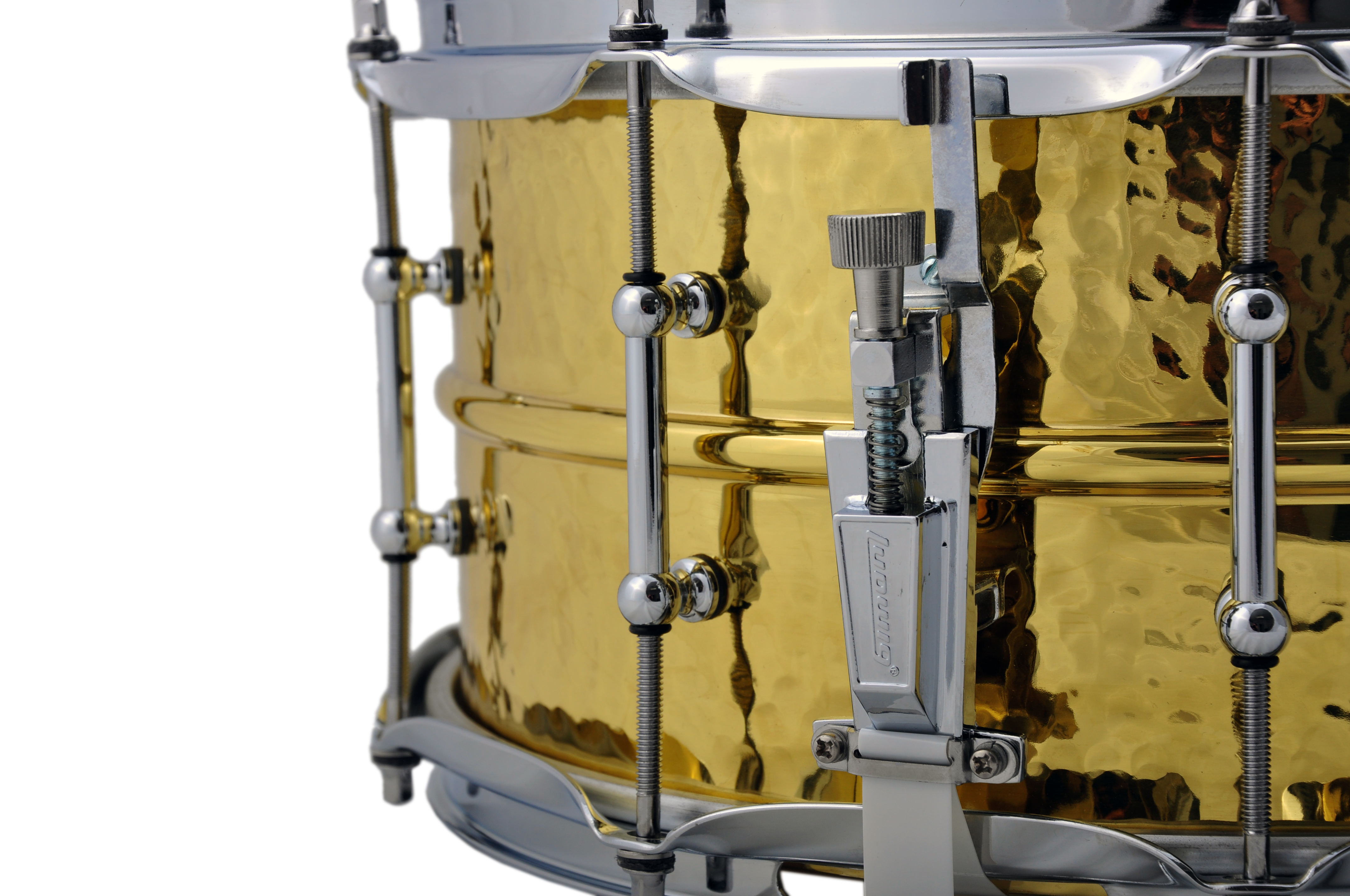 Supra-Phonic Hammered Brass 14"x 6,5" P-85 Tube Lugs Supra-Phonic Hammered Brass 14"x 6,5" P-85 Tube Lugs