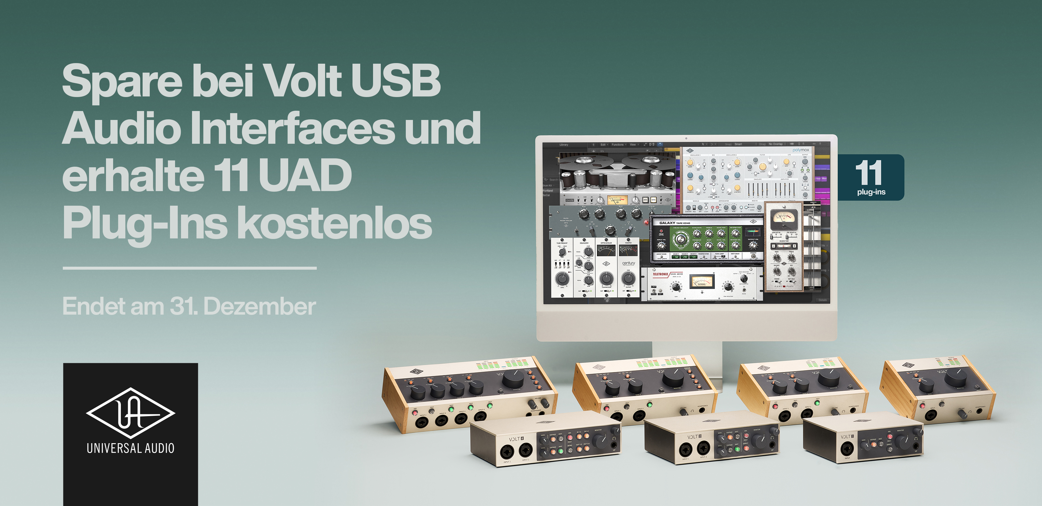 Universal Audio Volt + Essentials Bundle