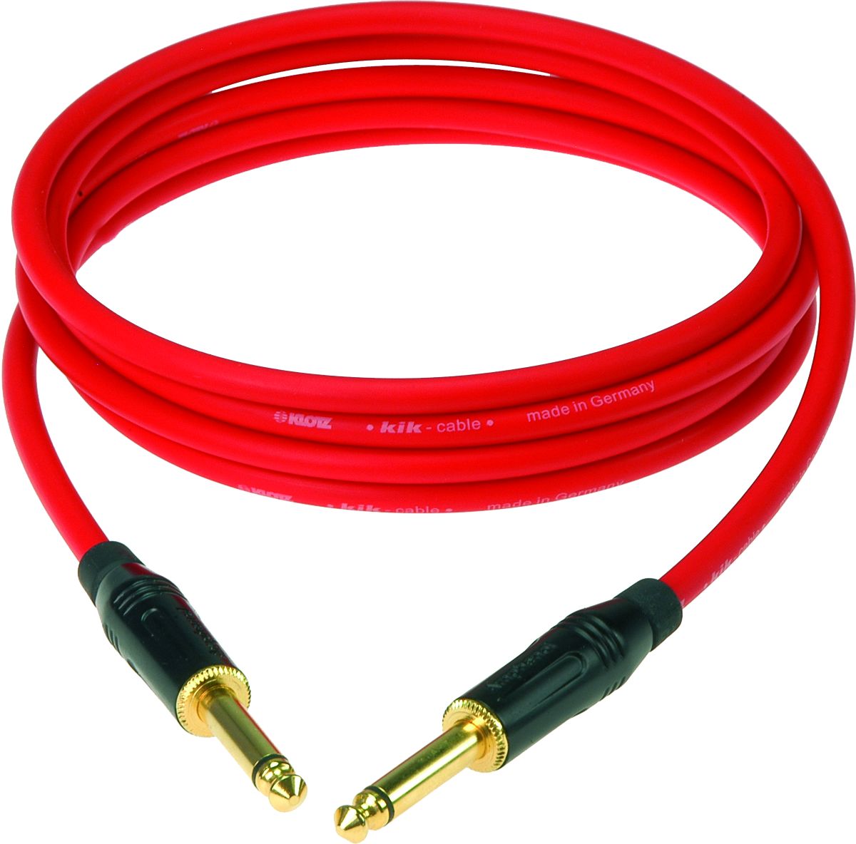 Kik Instrumentenkabel 6m Rot