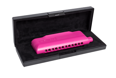 CX 12 C-Dur pink chromatische Mundharmonika