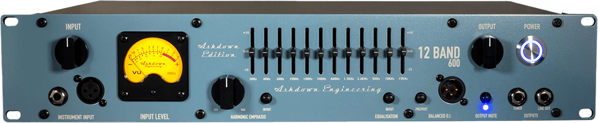 UK-ABM-TWELVE-600 ABM - 600W Head, 12-Band-Graphik-EQ, UK-made