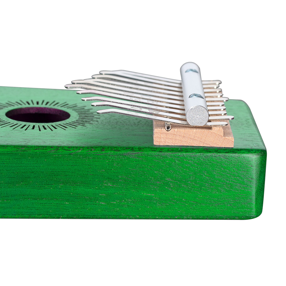 Kalimba Mahogany 10 Green Kalimba Mahogany 10 Green