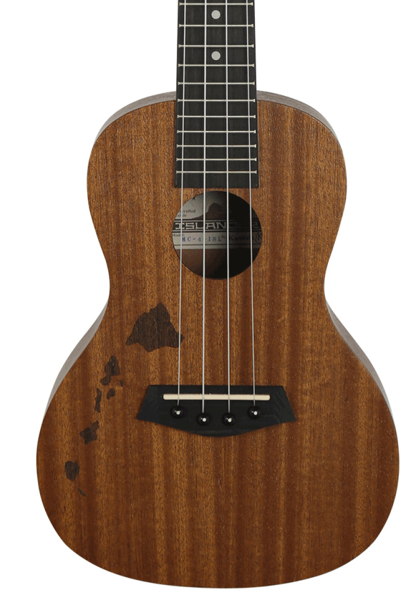 MS-4-ISL Sopran Ukulele Mahagoni