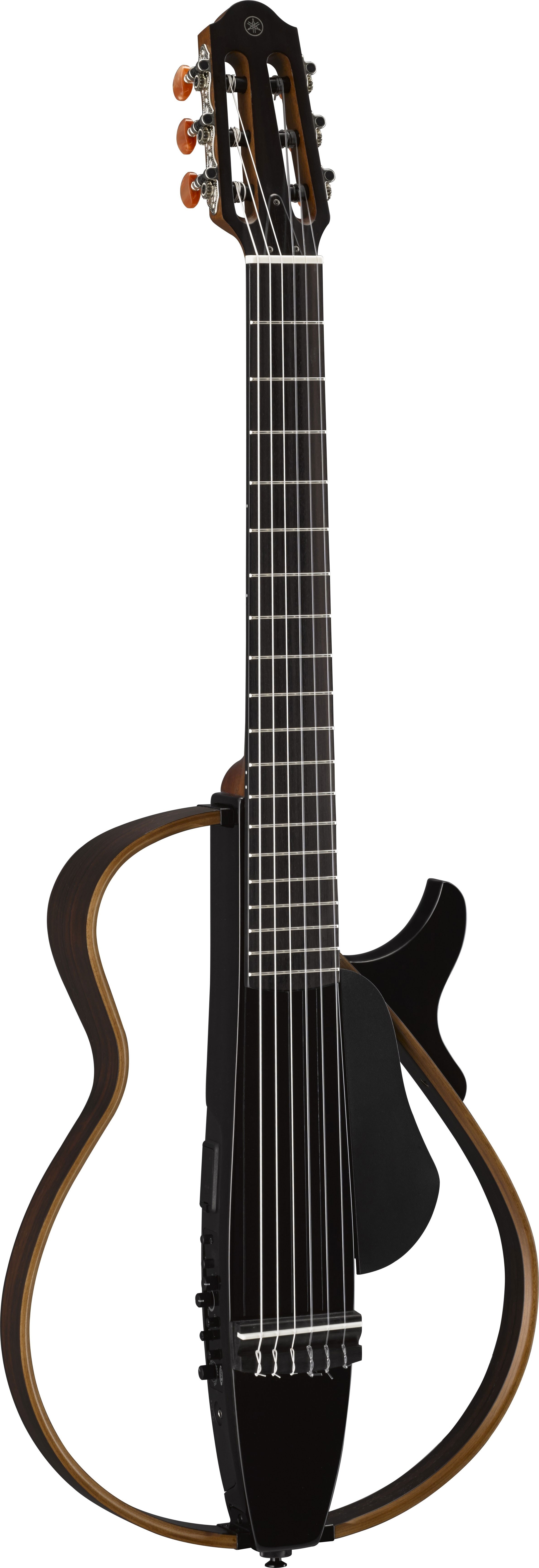 SLG200N Translucent Black Silent Nylon Guitar