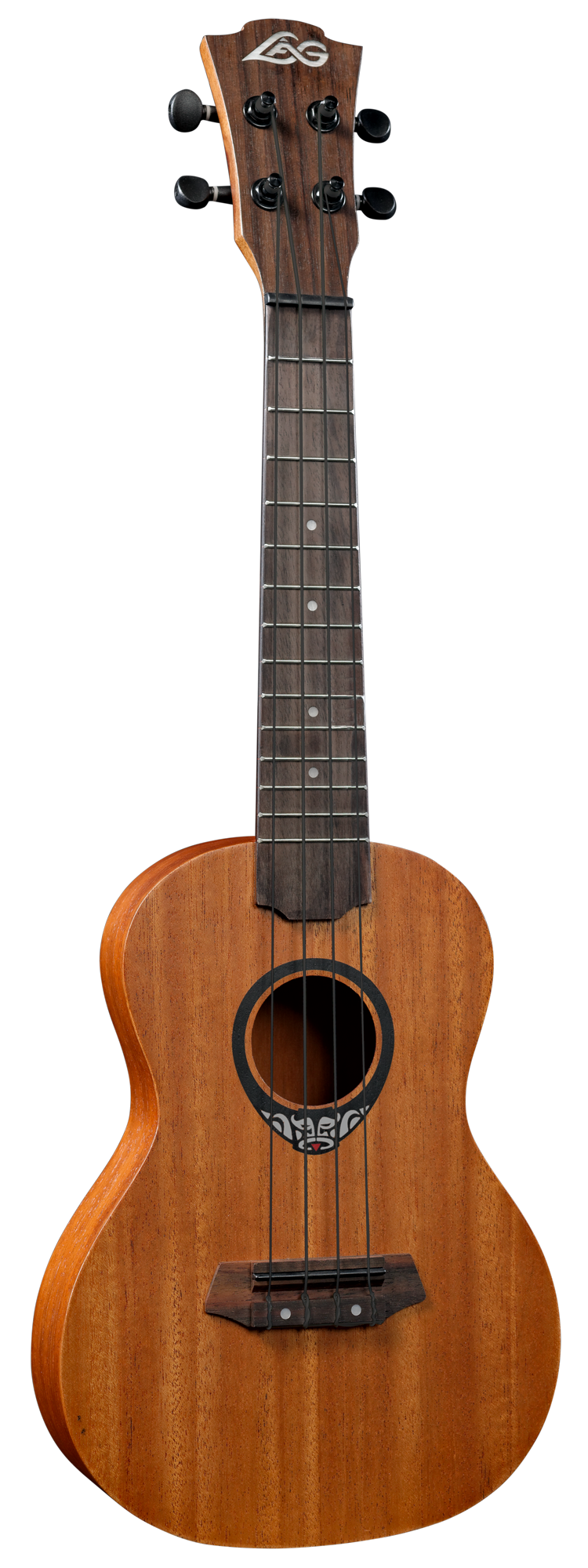 Concertukulele, Tiki, Sapele incl. Bag, Decke massiv