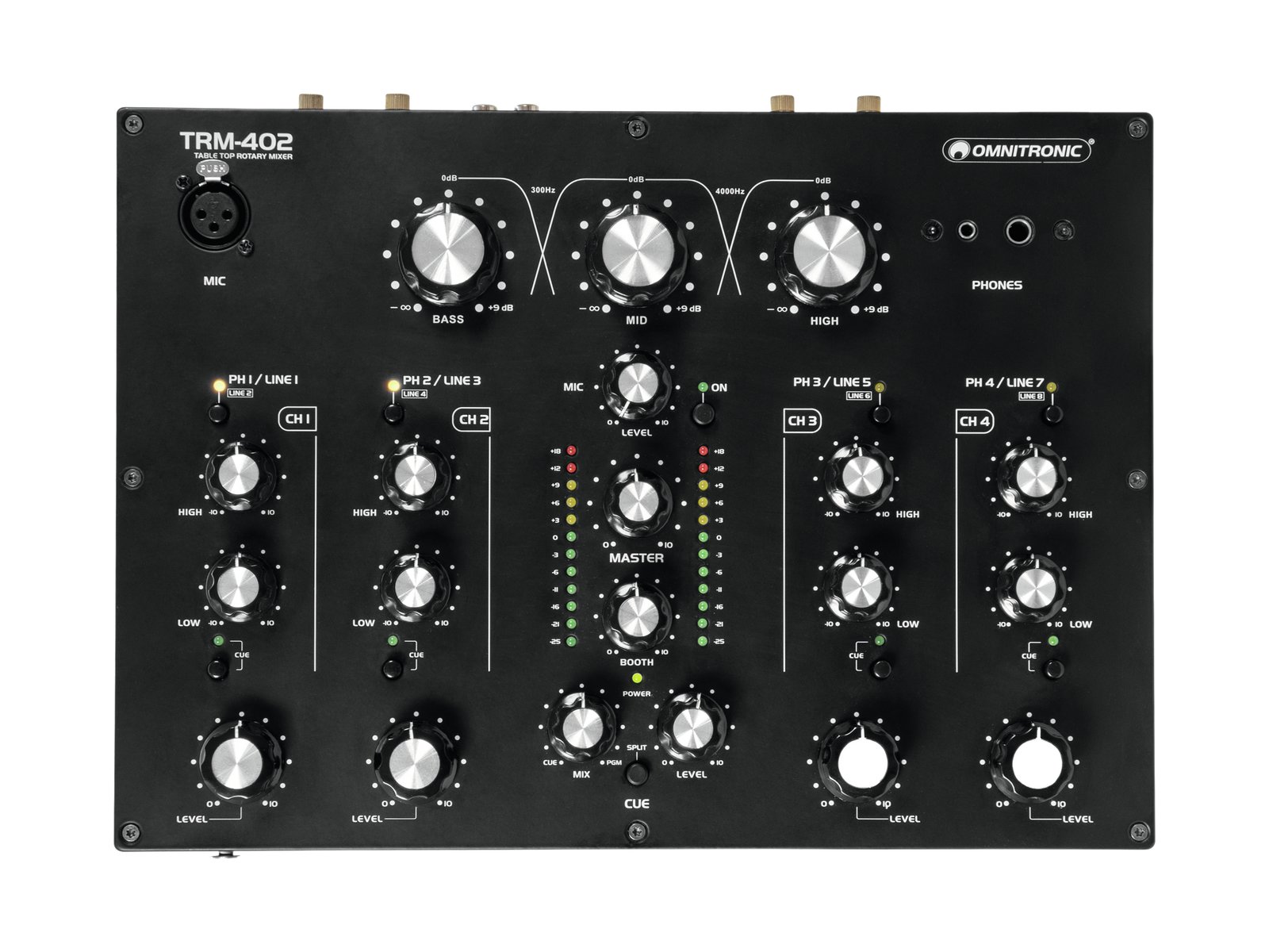 TRM-402 4-Kanal Rotary-Mixer