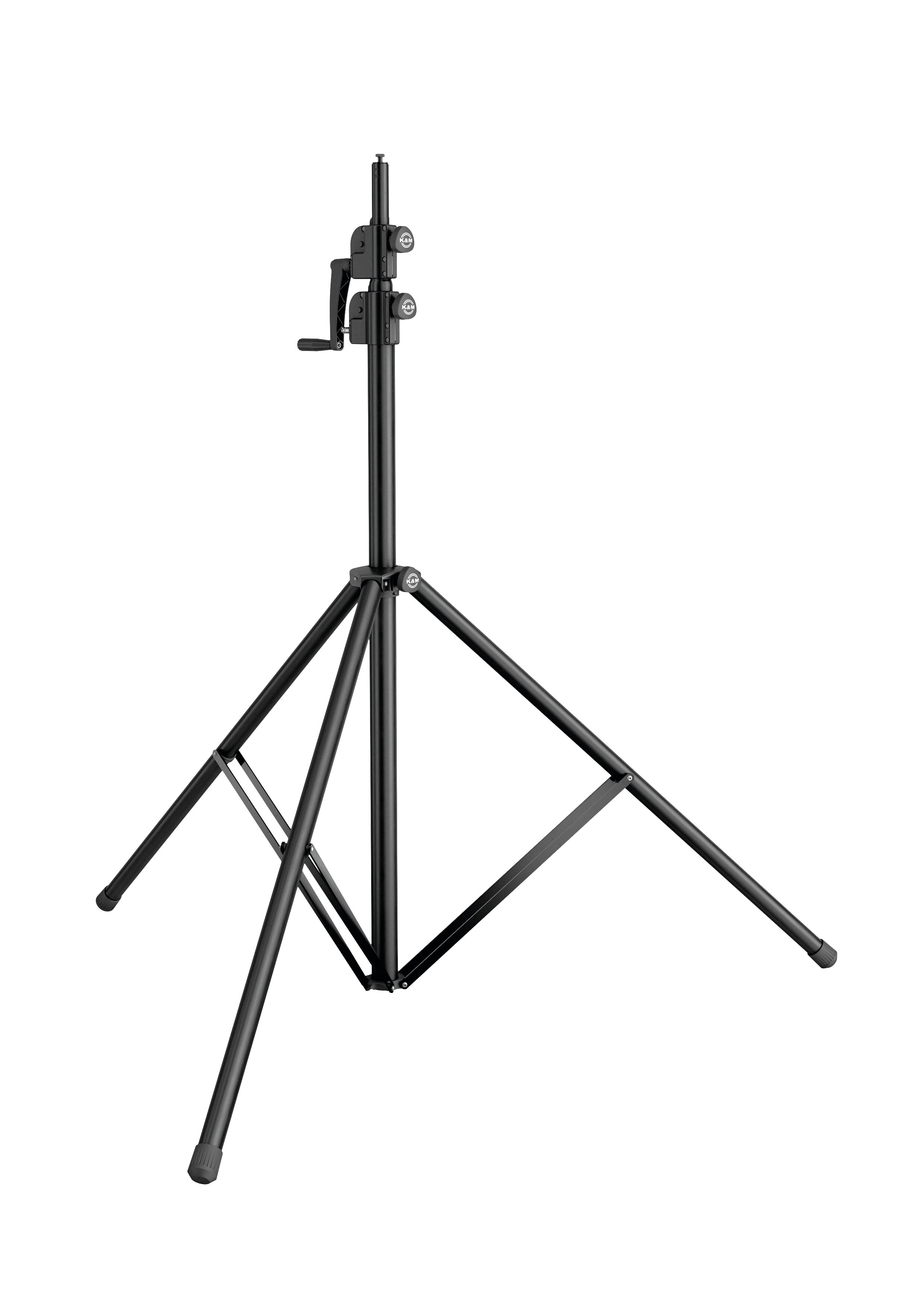 24740 Boxen/Leuchtenstativ, schwarz Wind-Up Stativ 4000
