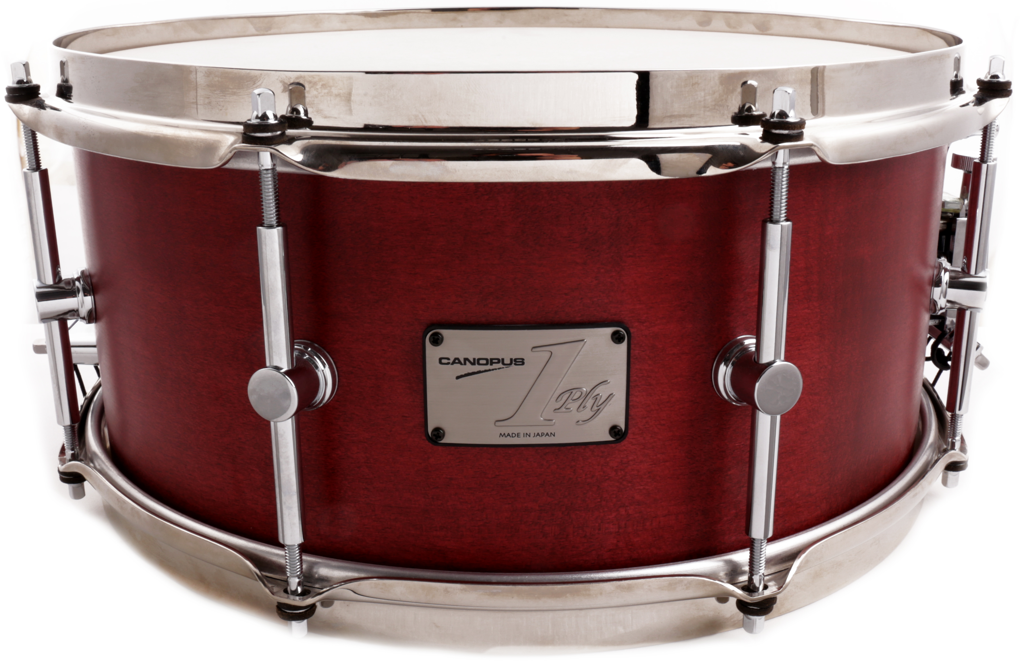 1-Ply Soft Maple Snare 14x6,5 SSSM-1465SH Walnut Oil 1-Ply Soft Maple Snare 14x6,5 SSSM-1465SH Walnut Oil