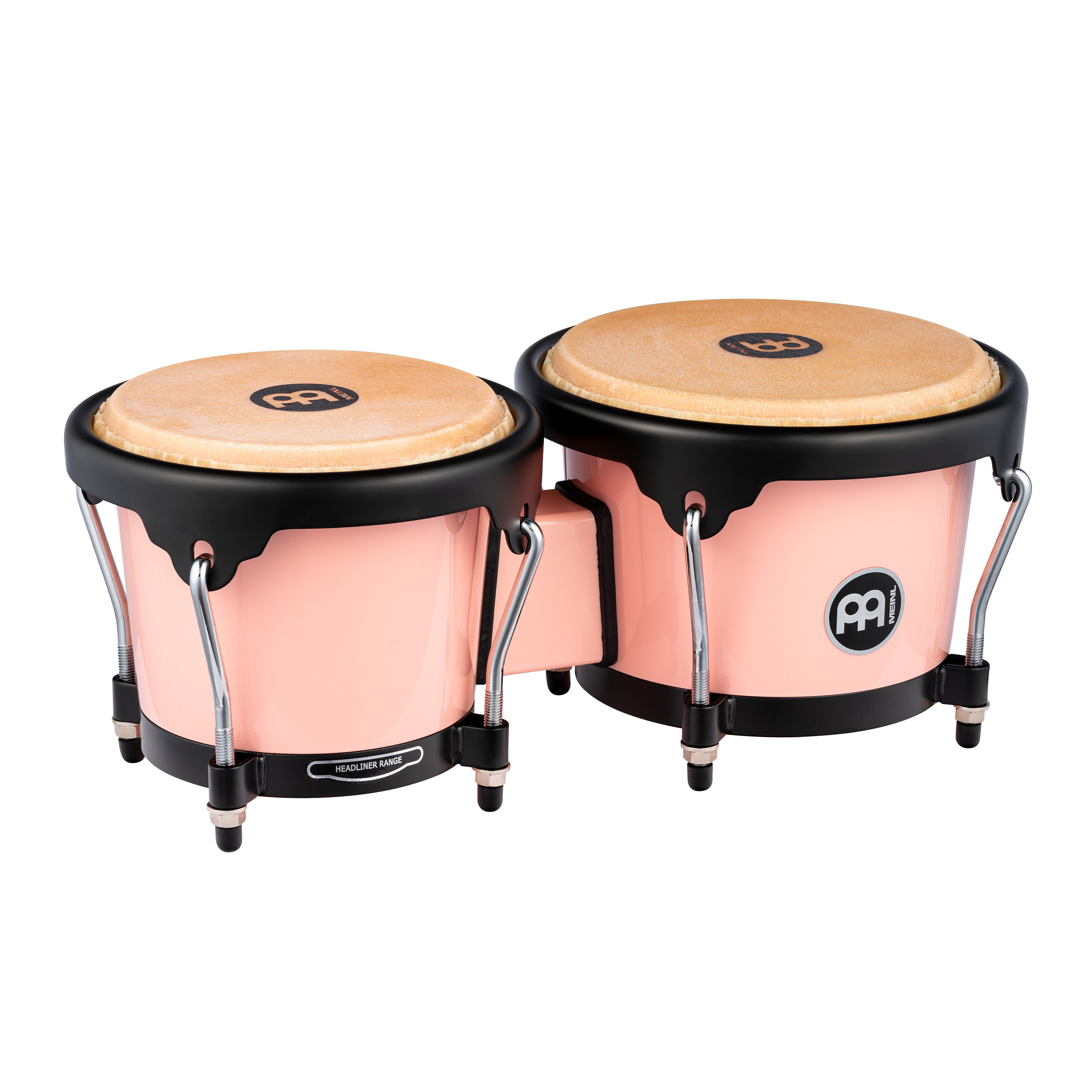 HB50FP  Headliner Bongo - Journey Series - Special Edition - 6 1/2" Macho & 7 1/2" Hembra - Flamingo Pink