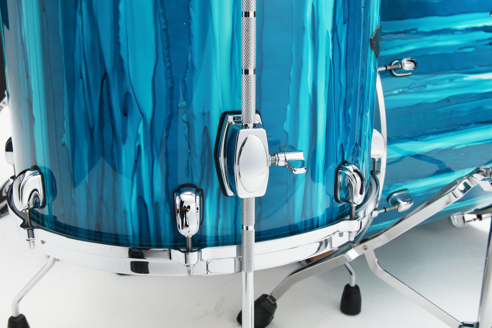 MBS42S-SKA Starclassic Performer Drum Kit 4 teilig - Sky Blue Aurora / Chrom HW