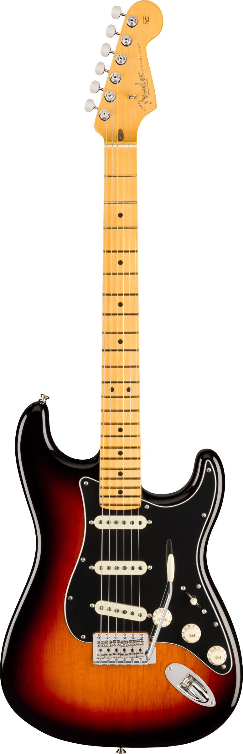 American Professional Classic Stratocaster MN 3-Color Sunburst