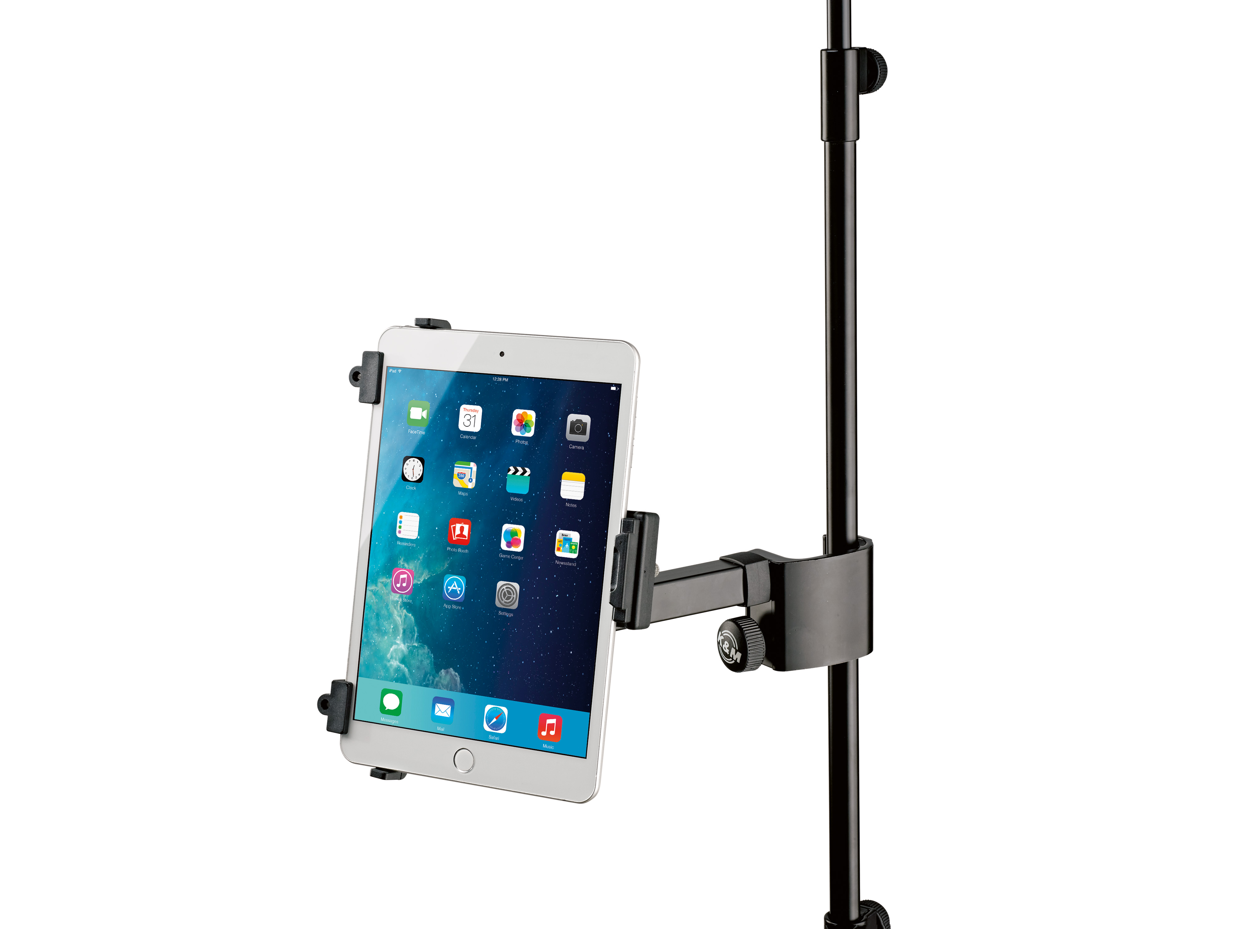 Tablet-PC-Halter (iPad mini, iPad Pro 9.7, Amazon Fire HDX 8.9, Google Nexus 9) schwarz