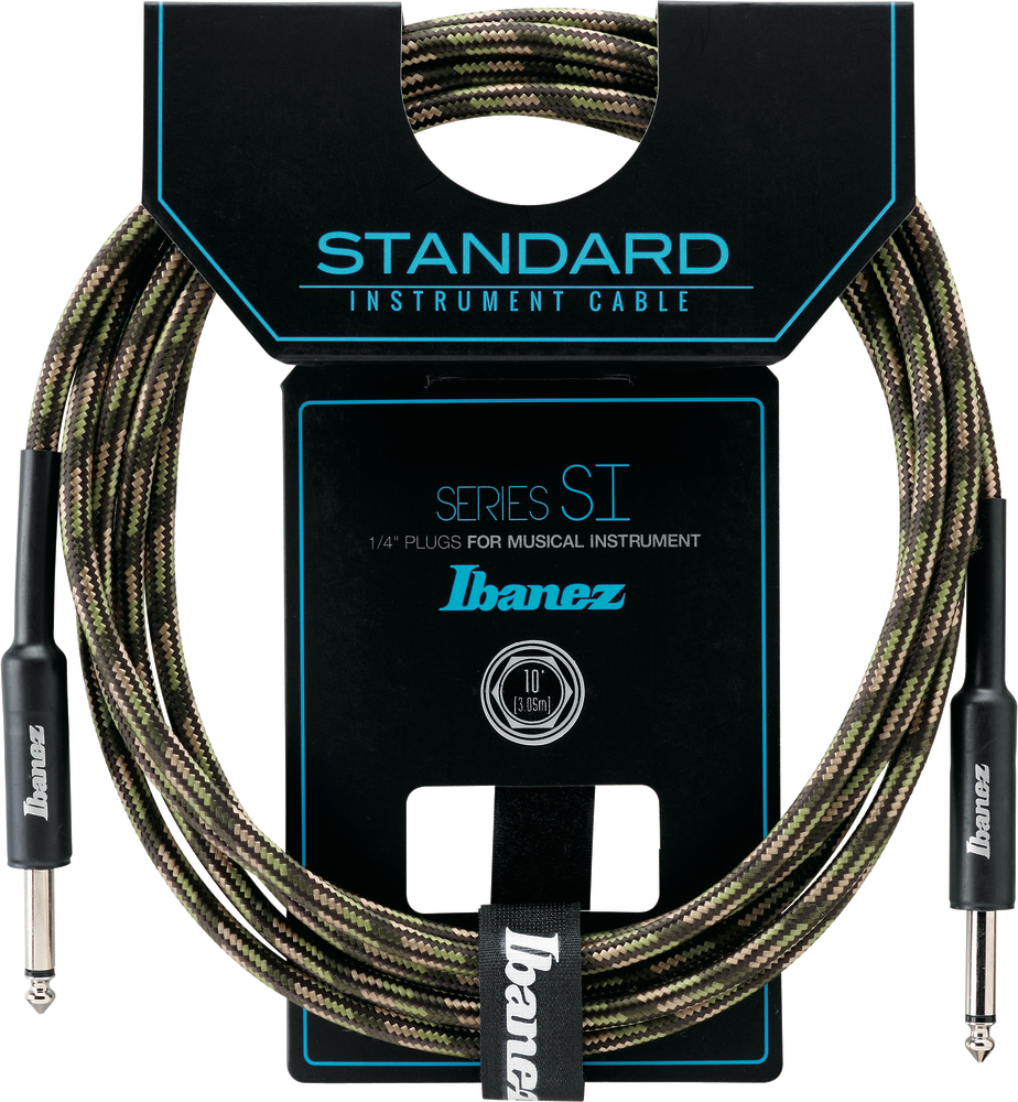 Instrumente-Kabel 3m straight-straight camoflage