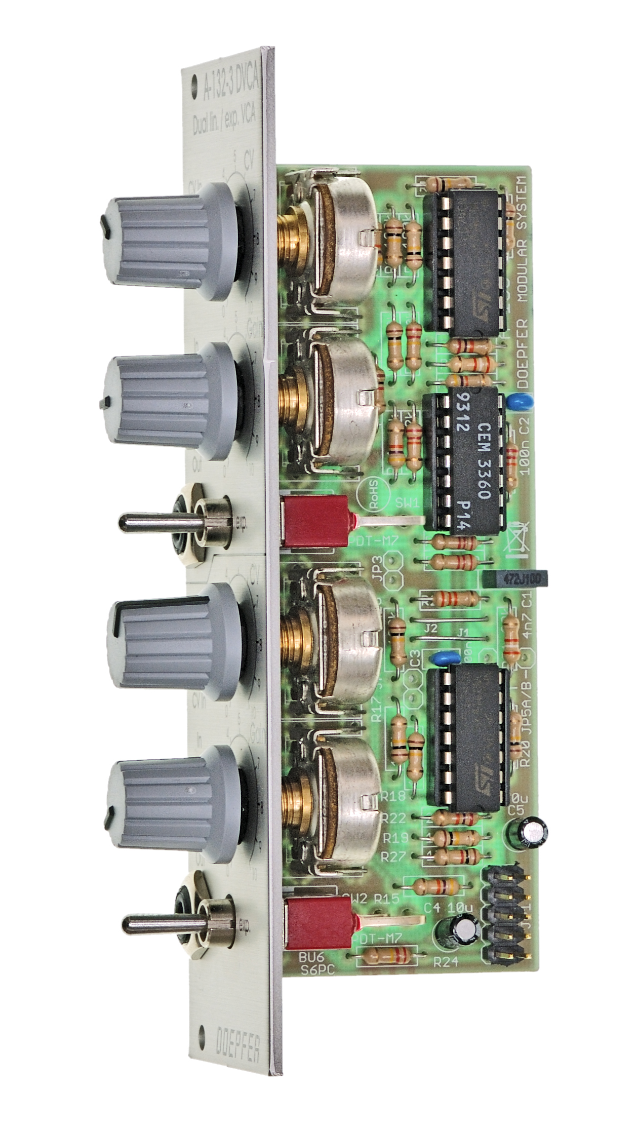 A-132-3 Dual lin/exp VCA