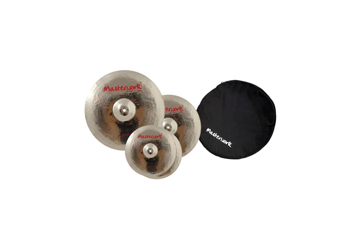 Troy Cymbal Set 14/16/20 incl. Tasche