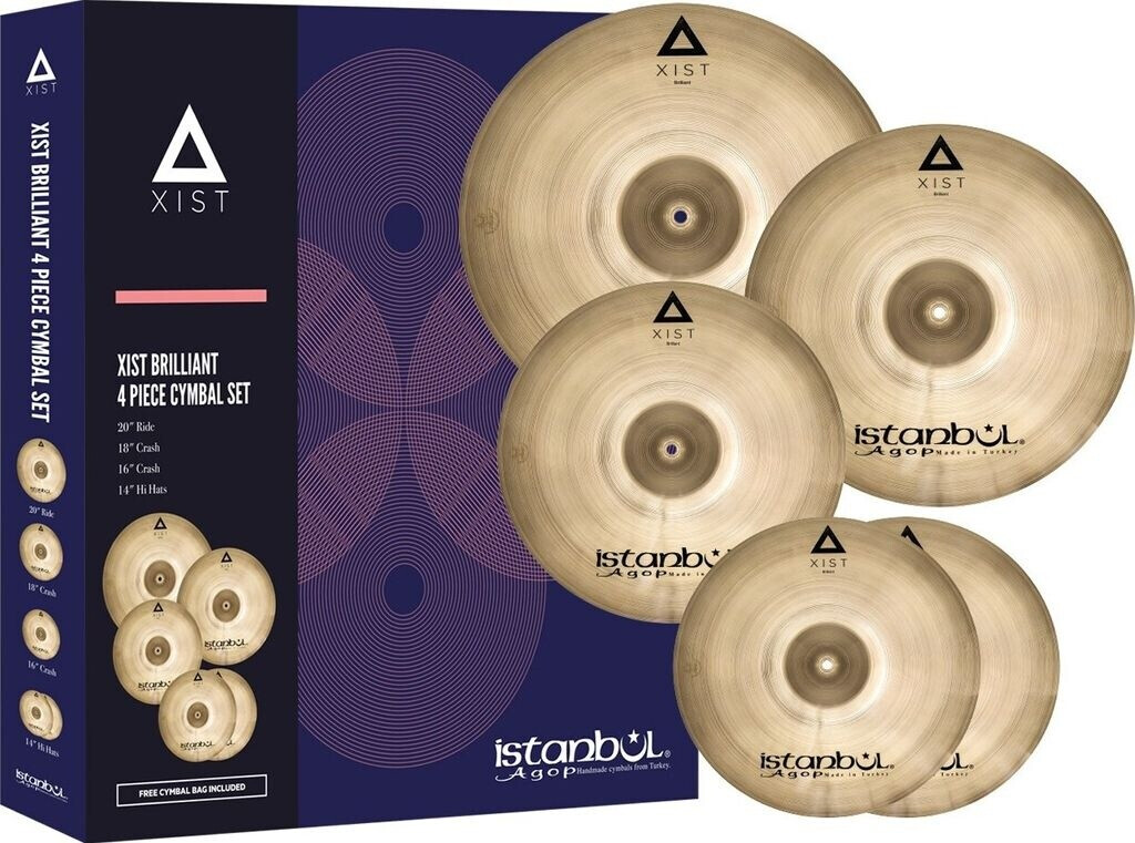 Xist Set Brilliant 14"/16"/18"/20" incl. Tasche