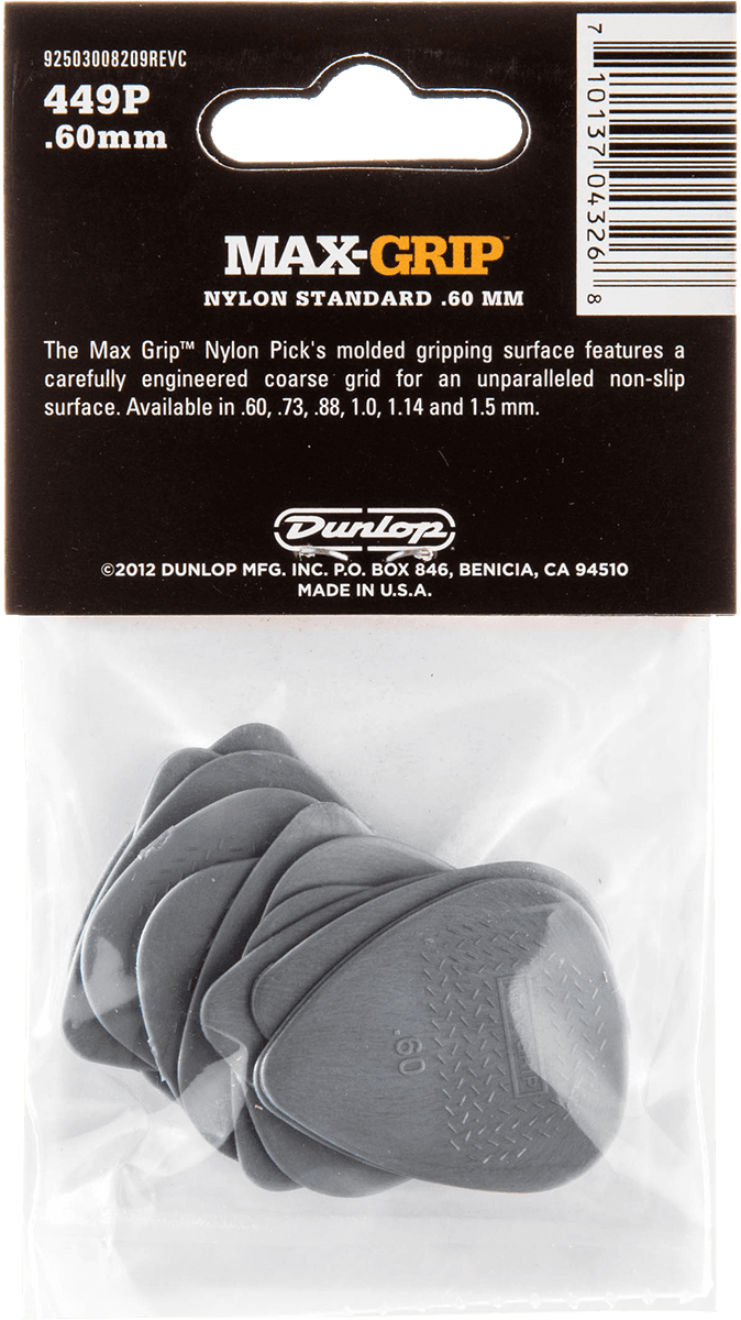 Standard - Max Grip 0.60 mm , Player's Pack (12 Stck.)