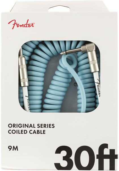 Fender Original Coil Cable 9m Daphne Blue