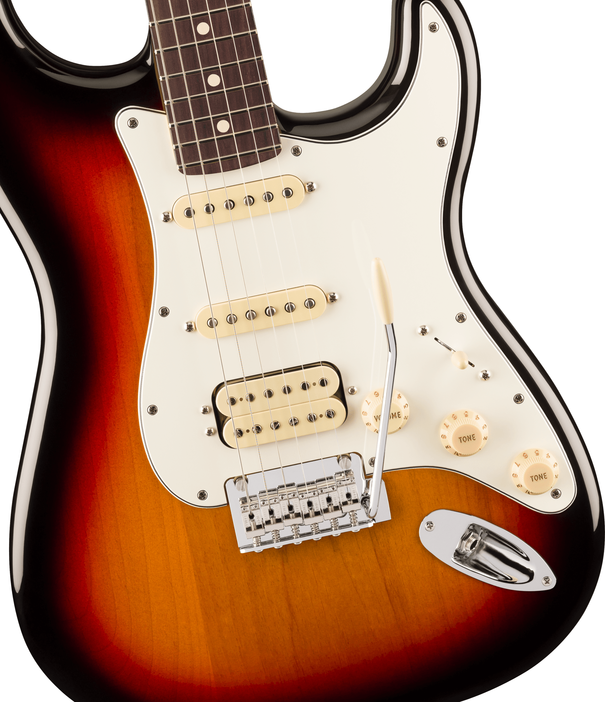 Player II Stratocaster HSS RW 3-Color Sunburst Player II Stratocaster HSS RW 3-Color Sunburst