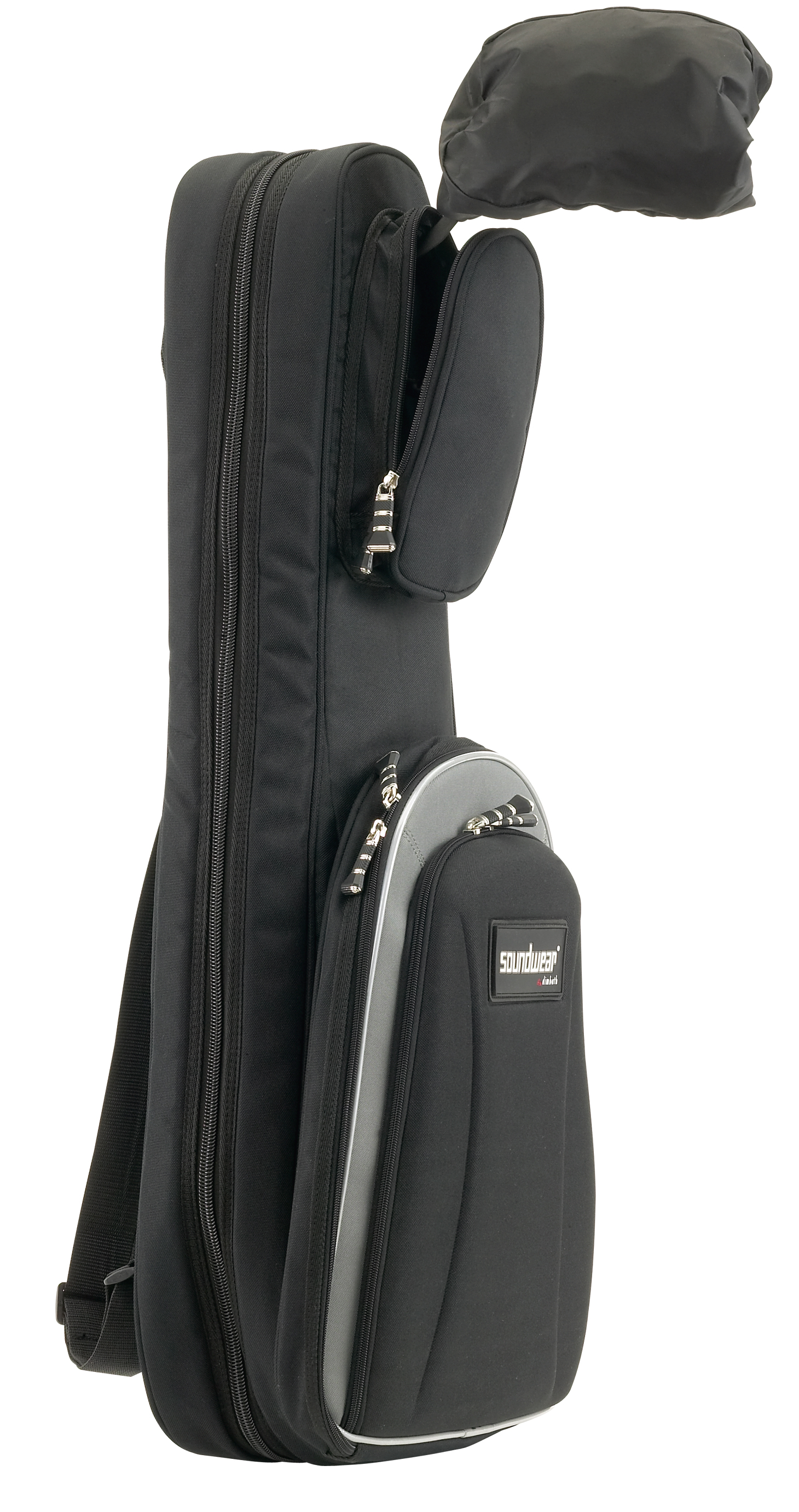 Rucksack für Violinformetui 4/4 schwarz, inkl. Regenüberzug Rucksack für Violinformetui 4/4 schwarz, inkl. Regenüberzug