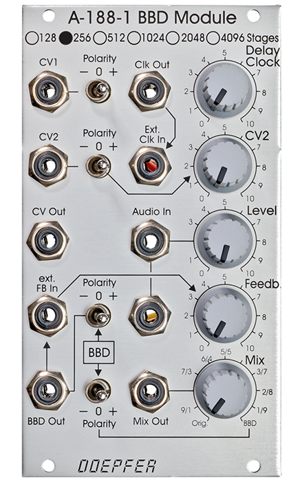 A-188-1Y BBD Modul 256 stages