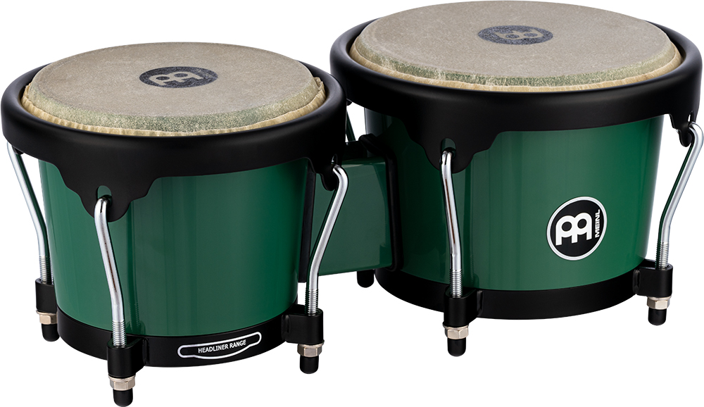 HB50FG  Journey Series Bongo -6 1/2" & 7 1/2" Forest Green