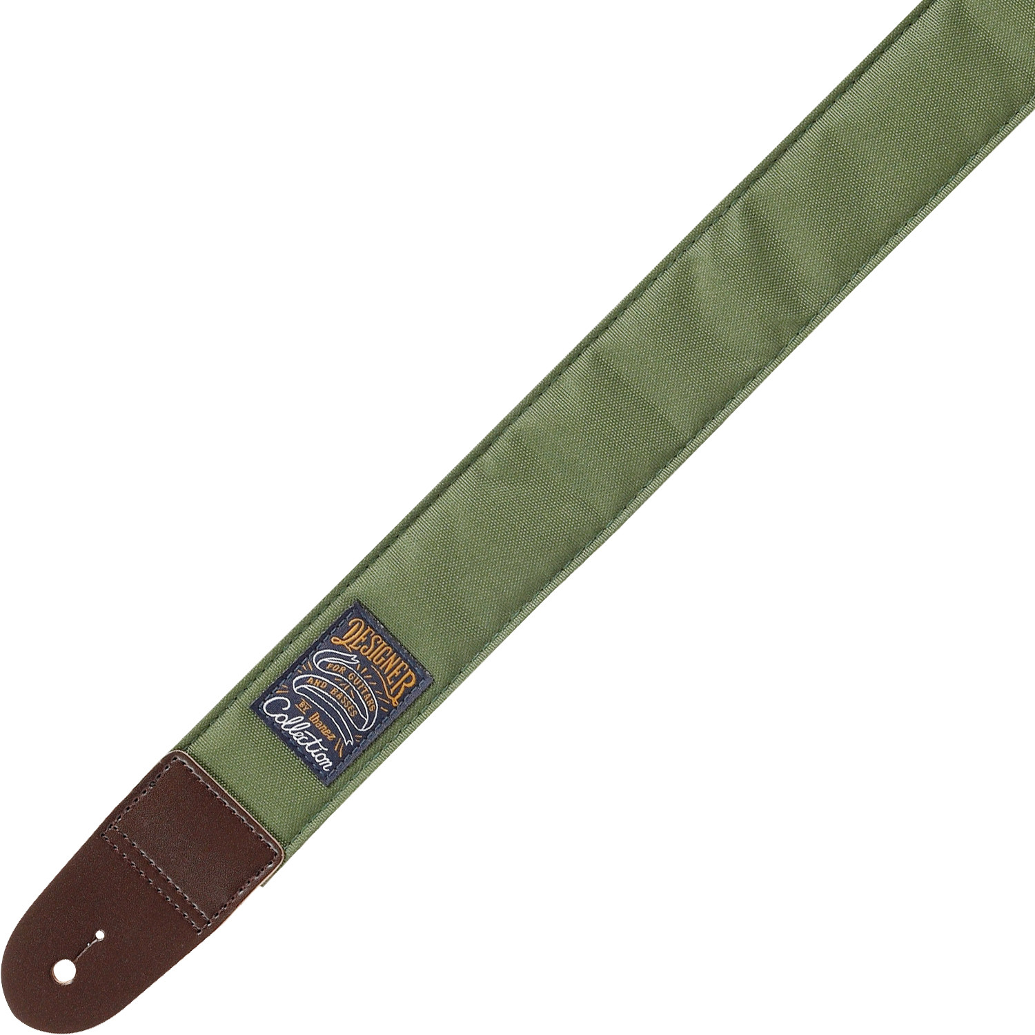 Designer Collection Guitar Strap Moss Green