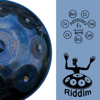 Riddim Handpan F Akebono