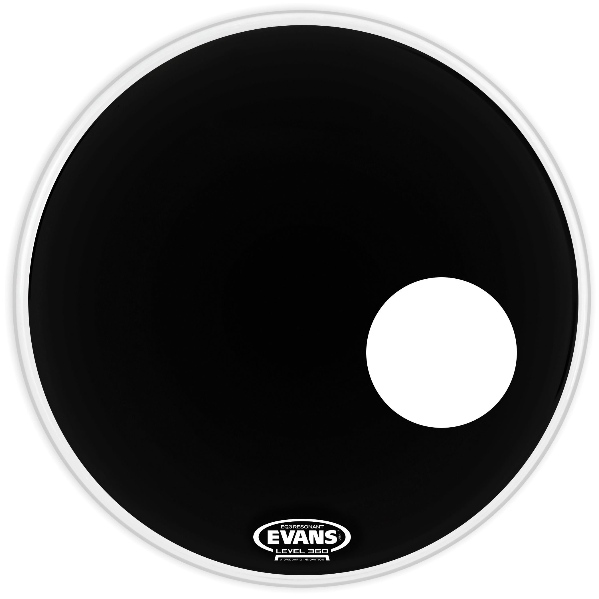 EQ3 Resonant 22'' Black Resonanzfell