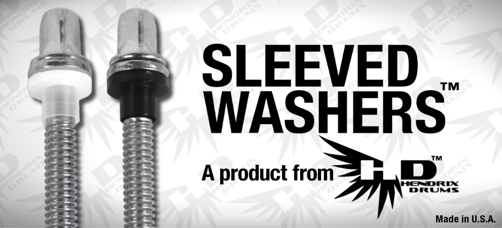 Sleeved Washers weiß 50er Pack SW50W