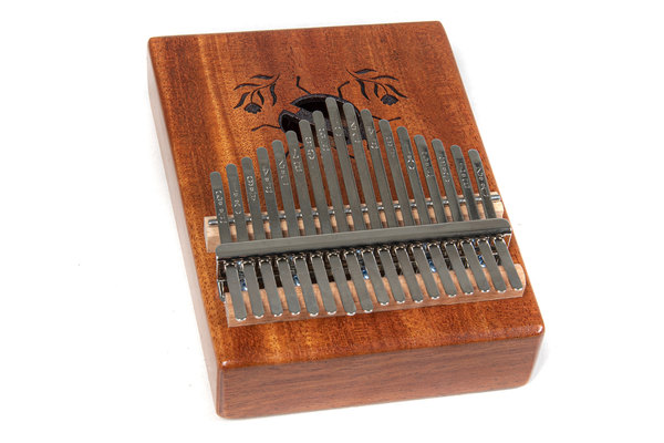 Kalimba 17 keys beetle mahogany matte natural incl. Case Kalimba 17 keys beetle mahogany matte natural incl. Case