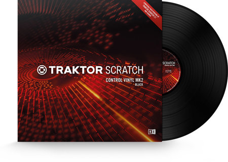 Traktor Scratch TC MK2 BLACK Pro Control, schwarz