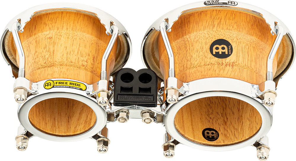 FWB100SNT-M Free Ride Mini Holzbongos - Super Natural 3 1/2" MACHO & 4 1/4" HEMBRA