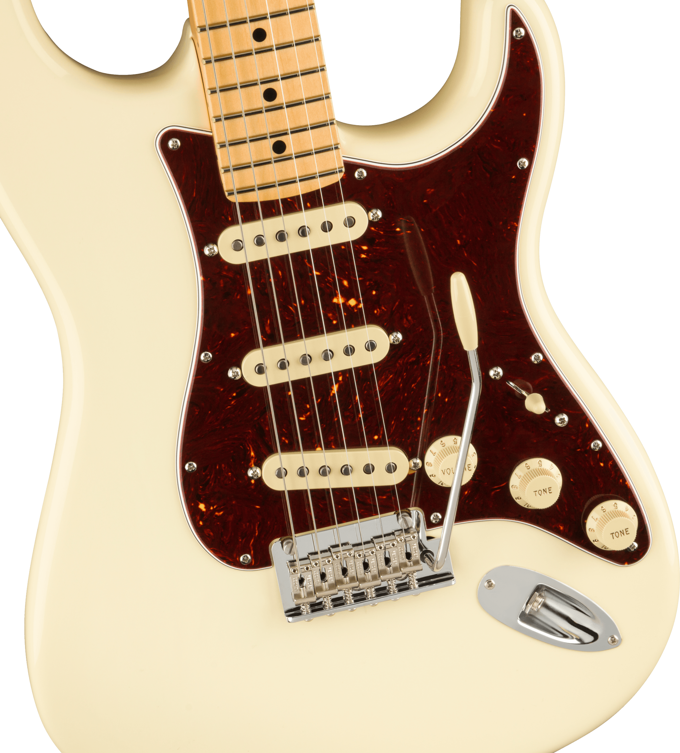American Professional II Stratocaster Maple Fingerboard, Olympic White